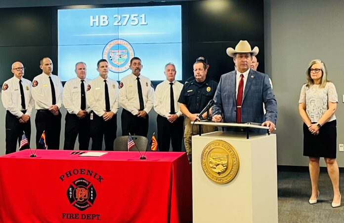 State Representative David Cook’s H.B. 2751 Signed into Law, Strengthening Arizona’s Firefighting Capabilities.