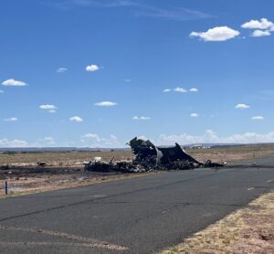 Full picture of plane crash MOUNTAIN DAILY STAR