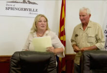 Springerville Mayor Reidhead Resigns